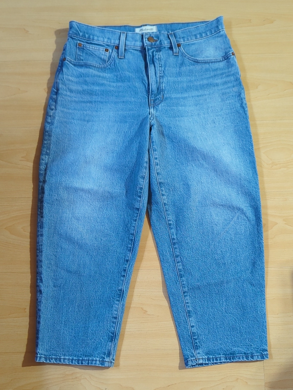 Madewell Light Blue Balloon Jeans 30P